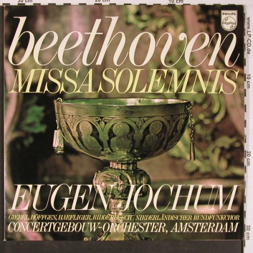 Beethoven,Ludwig van: Missa Solemnis, Foc, Club-Ed., Ri, Philips(29 870-3), D,  - 2LP - L9826 - 7,50 Euro