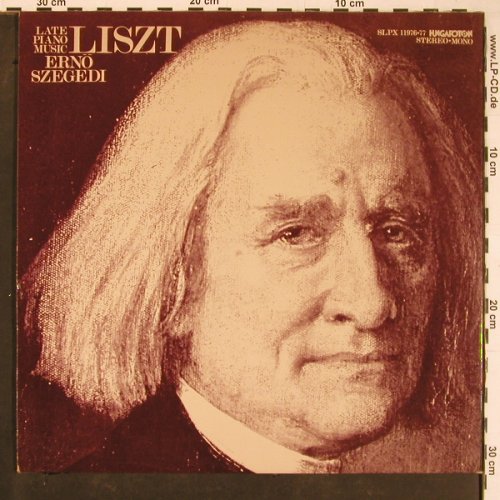 Liszt,Franz: Late Piano Music, Foc, Hungaroton(SLPX 11976-77), H, 1978 - LP - L9832 - 9,00 Euro