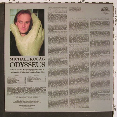 Kocáb,Michael: Odysseus, Supraphon (11 1177-1), CSSR, 1990 Typ: LP Best.-Nr.: L9839 Preis: 7,50 Euro