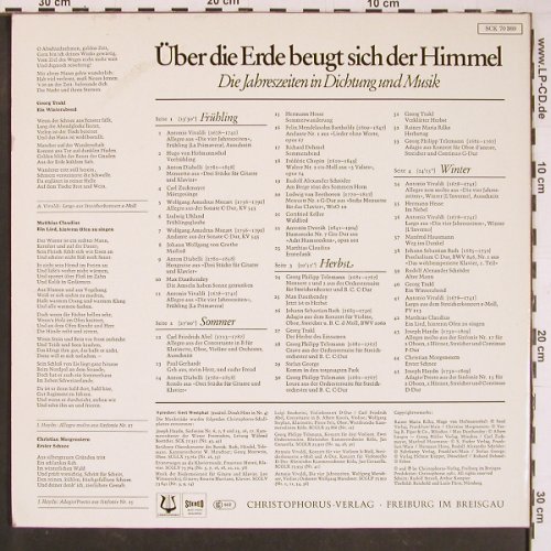 V.A.Über die Erde beugt s.d. Himmel: Vivaldi, Diabelli.. Spoken, Foc, Christophorus(SCK 70 360), D, 1981 - 2LP - L9840 - 9,00 Euro