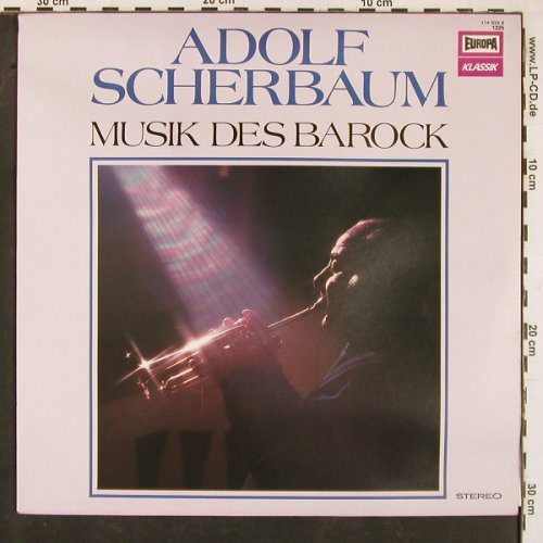 Scherbaum,Adolf: Musik des Barock,Günther Fetz,Orgel, Europa 1225 (114 024.8), D, 1975 Typ: LP Best.-Nr.: L9869 Preis: 6,00 Euro