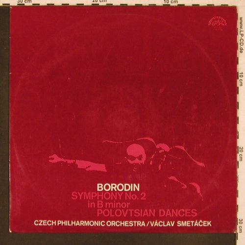 Borodin,Alexander: Symphony No.2, Polovtsian D.vg+/vg+, Supraphon(1 10 1126), CSSR,  - LP - L9878 - 5,00 Euro