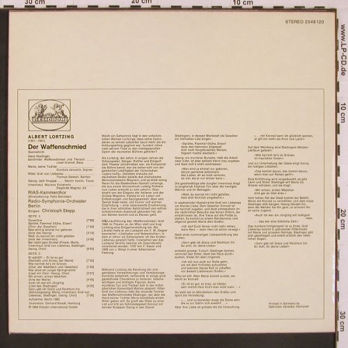Lortzing,Albert: Der Waffenschmied - Querschnitt, Heliodor(2548 120), D, Ri, 1964 - LP - L9889 - 5,00 Euro
