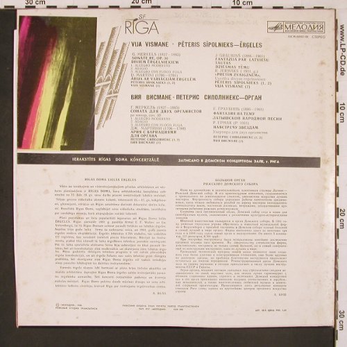 Merkels,G. / J.Graubins: Sonate Re. Op.30, Fantaz.p Latviesu, Melodia / SF Riga (33CM-02057-58), UDSSR, 1986 Typ: LP Best.-Nr.: L9897 Preis: 8,00 Euro