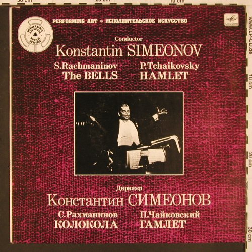 Rachmaninov / Tchaikovsky: The Bells / Hamlet, vg+/m-, Melodia(M10 49217 001), UDSSR, 1990 - LP - L9898 - 6,00 Euro