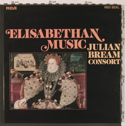 Bream Consort,Julian: Elisabethan Music, Box, RCA(26.35045), D, 1972 - 2LP - L9908 - 9,00 Euro