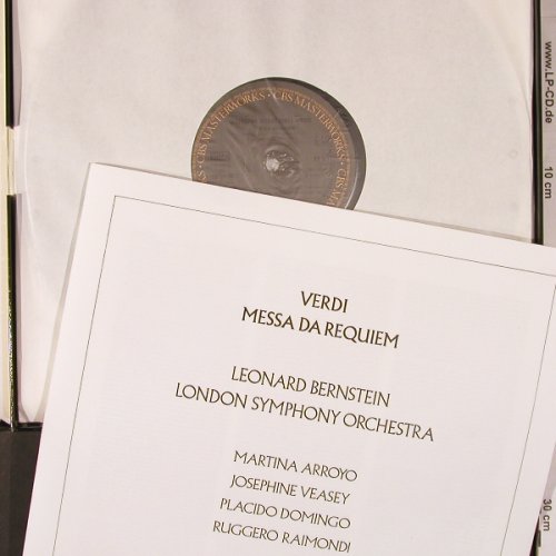 Verdi,Giuseppe: Messa Da Requiem, Box, CBS (77231), NL, 1976 Typ: 2LP Best.-Nr.: L9911 Preis: 9,00 Euro