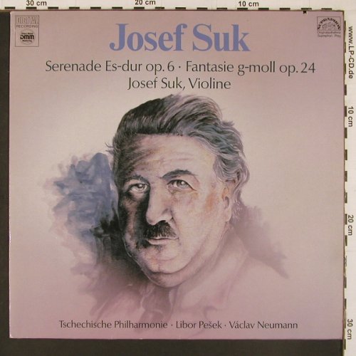 Suk,Josef: Serenade Es-Dur / Fantasie g-moll, Supraphon(206 408-425), D, co, 1985 - LP - L9912 - 7,50 Euro
