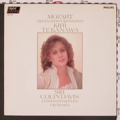 Te Kanawa,Kiri: Mozart-Opernarien, m-/vg+, Philips(6514 319), NL, 1983 - LP - L9915 - 6,00 Euro