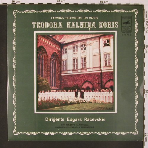 Teodora Kalnins Choir: In Concert, Edgars Racevskis, MEAOANR(C10-12241-2), UDSSR, 1979 - LP - L9925 - 7,50 Euro