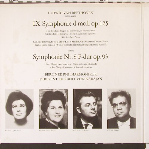 Beethoven,Ludwig Van: Sinfonien Nr.8 & 9, Foc, Ex Libris(XL 172 506/07), D,  - 2LP - L9932 - 9,00 Euro
