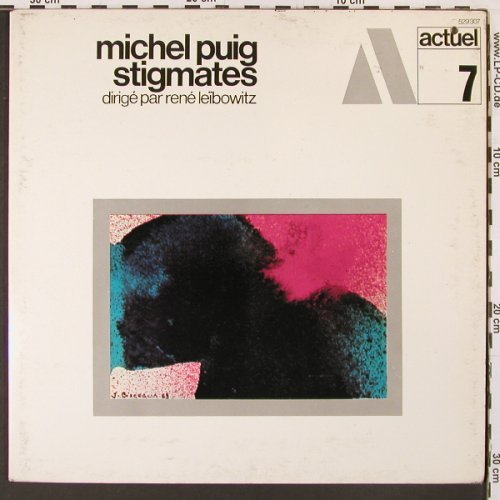 Puig,Michel: Stigmates, Foc, vg+/vg+, BGY / Actuel 7(529 307), F, co, 1969 - LP - L9936 - 20,00 Euro
