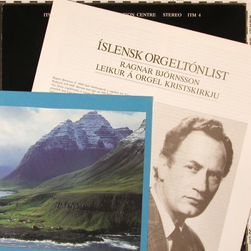 Jörnsson,Ragna: Islensk Orgeltonlist, m /vg+, ITM (4), D, 1984 Typ: LP Best.-Nr.: L9938 Preis: 9,00 Euro