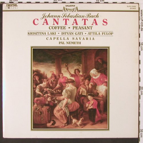 Bach,Johann Sebastian: Kantaten BWV 211 & 212, Hungaroton(SLPD 12462), H, m /vg+, 1983 - LP - L9947 - 6,00 Euro