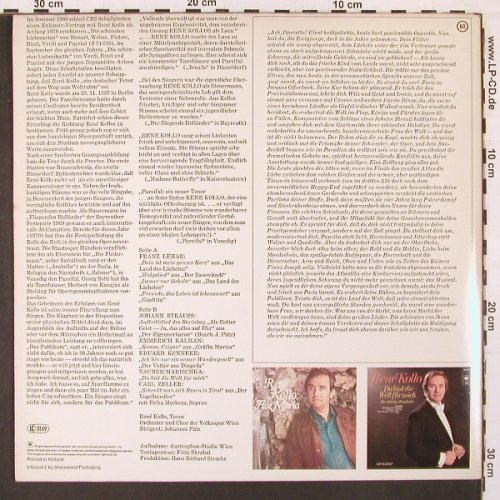 Kollo,Rene: Operetten-Welterfolge, Foc, CBS (S 64209), D, 1973 Typ: LP Best.-Nr.: L9948 Preis: 6,00 Euro