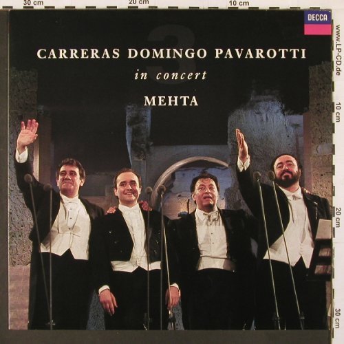 Carreras / Domingo / Pavarotti: In Concert-Mehta, Decca(430 433-1), D, 1990 - LP - L9949 - 6,00 Euro