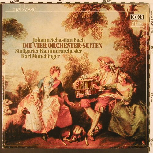 Bach,Johann Sebastian: Die Orchestersuiten, Foc, Decca Noblesse(6.48150 DM), D, Ri,  - 2LP - L9958 - 7,50 Euro