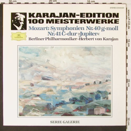 Mozart,Wolfgang Amadeus: Sinfonien Nr.40 & 41 "Jupiter", D.Gr. Gallerie (2543 023), D, 1978 Typ: LP Best.-Nr.: L9970 Preis: 6,00 Euro