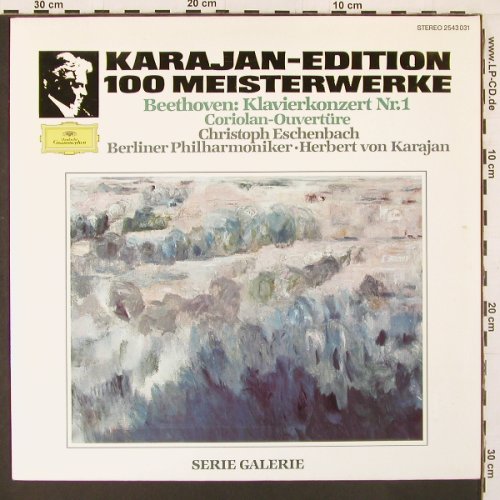 Beethoven,Ludwig van: Klavierkonzert Nr.1 / Coriolan-Ouv., D.Gr. Gallerie(2543 031), D, 1982 - LP - L9972 - 6,00 Euro