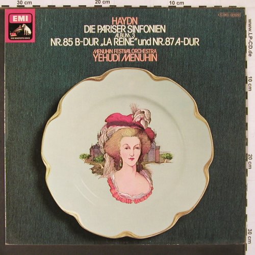 Haydn,Joseph: Sinfonien Nr.85 & 87, EMI (C 063-02 629), D, 1975 Typ: LP Best.-Nr.: L9986 Preis: 7,50 Euro
