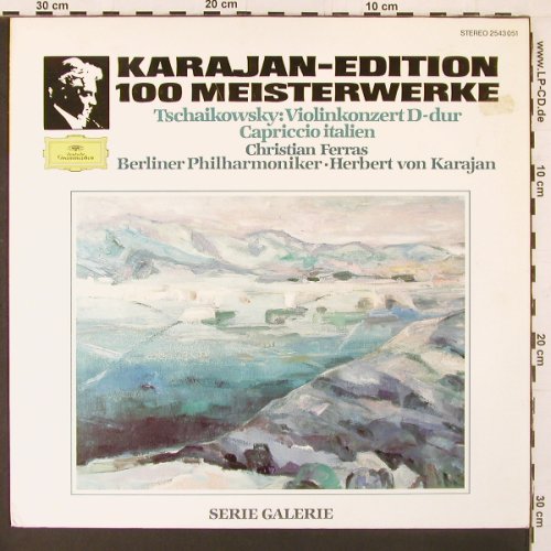Tschaikowsky,Peter: Violinkonzert D-dur / Capriccio Ita, D.Gr. Gallerie (2543 051), D, 1982 Typ: LP Best.-Nr.: L9989 Preis: 6,00 Euro