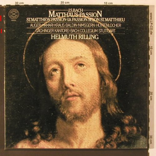 Bach,Johann Sebastian: Mathäus-Passion, Box, m /vg+, CBS(79403), NL, 1978 - 4LP - L9991 - 12,50 Euro