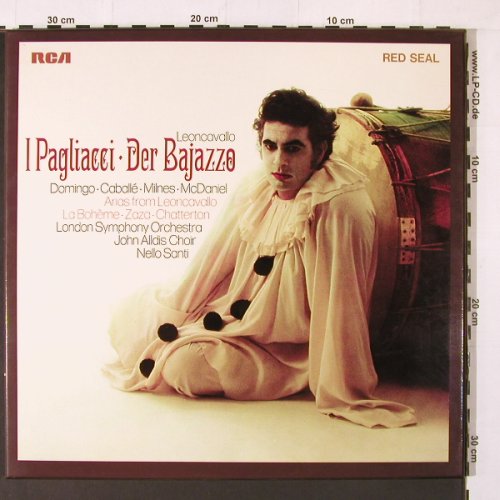 Leoncavallo,Ruggiero: Der Bajazzo, Box, Promo, RCA(LSC 7090/1-2), D, vg+/m-, 1972 - 2LP - L9995 - 17,50 Euro