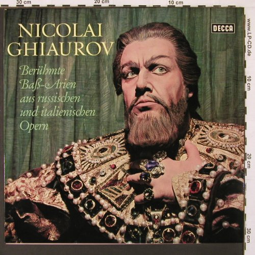 Ghiaurov,Nicolai: Berühmte Bass-Arien. russ,ital Oper, Decca(SXL 21 063-B), D,  - LP - L9998 - 7,50 Euro