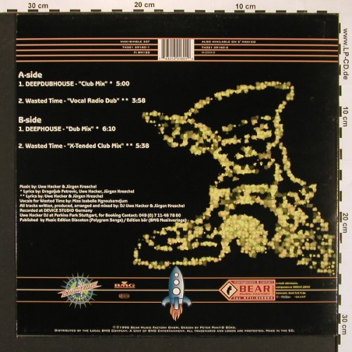 La Belle: Wasted Time (4Tr.), BMG (74321 39160-1), EC,0014, 96 Typ: 12" Best.-Nr.: A700 Preis: 1,00 Euro