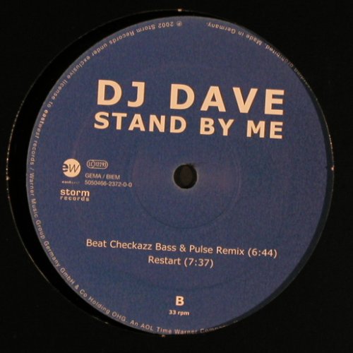 DJ Dave: Stand By Me*2+1, FLC, EW / Storm Records (5050466-2372-0), D, 2002 Typ: 12" Best.-Nr.: B8777 Preis: 1,00 Euro