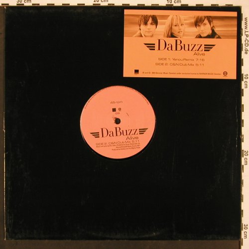 DaBuzz: Alive*2, Promo,LC, Bonnier Music, S, 2003 Typ: 12" Best.-Nr.: B9438 Preis: 1,00 Euro