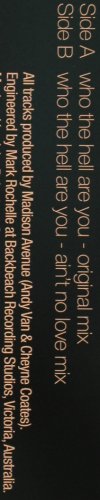 Madison Avenue: Who The Hell Are You*2, Vicious Grooves (669459 8), AUS, 2000 Typ: 12" Best.-Nr.: E3446 Preis: 1,00 Euro