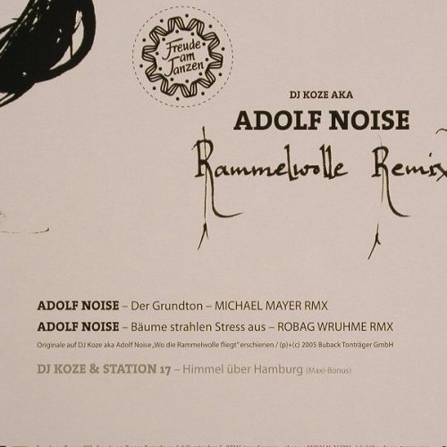 Adolf Noise: Rammelwolle Remixe, Freude am Tanzen(FAT025), D, 2005 - 12inch - F2253 - 6,00 Euro