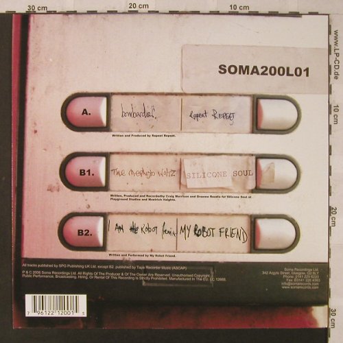 V.A.Soma 200: Repeat Repeat,Silicone Soul..., Soma(200L01), EU, 2006 - 12inch - F2486 - 5,00 Euro