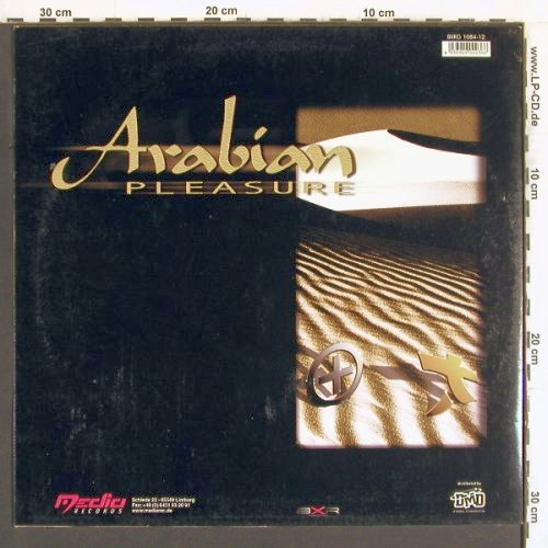 Piu',Mario & Mauro Picotto: Arabian Pleasure,Tuareg,Ghibli mix, Media Rec. (BXRG 1084-12), D, 1999 Typ: 12" Best.-Nr.: F6992 Preis: 1,00 Euro