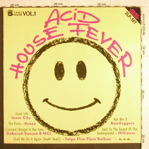 V.A.Acid House Fever Vol.1: Inner City...Deborah Sasson&MCL, EMI(7 91953 1), EEC,m-/vg+,  - 2LP - F8820 - 6,00 Euro