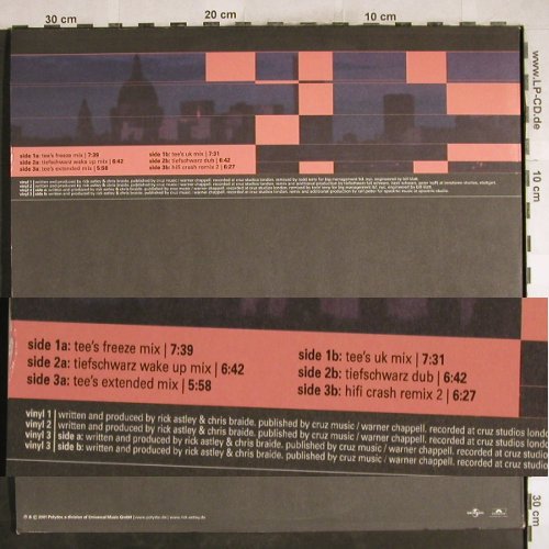 Astley,Rick: Sleeping-Club Mixes. T.Terry,Tiefsc, Polydor(587 315-1), D, 2001 - 3LP - H7382 - 9,00 Euro
