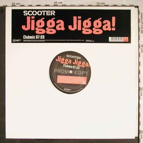 Scooter: Jigga Jigga,ClubMix,Promo,one Sided, Sheffield(0152380STU), , 2004 - 12inch - H8447 - 4,00 Euro