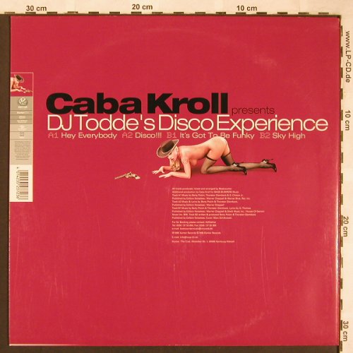 DJ Todde's - Caba Kroll pres.: Hey Everybody+3, Kontor(036), D, 1999 - 12inch - X1729 - 4,00 Euro