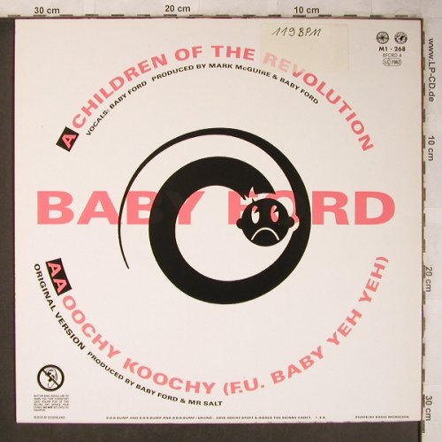Baby Ford feat Oochy Koochy: Children Of The Revolution+2, stoc, BFord 4 (M1-268), D, 1988 Typ: 12" Best.-Nr.: X5239 Preis: 6,00 Euro