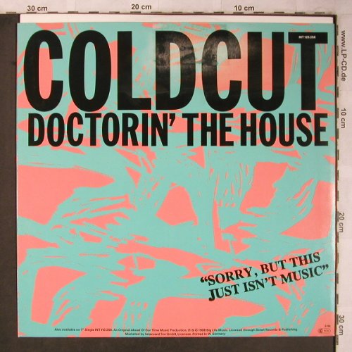 Coldcut: Doctorin'the House,Orange Vinyl, Big Life (INT 125.256), D, m-/vg+, 1988 Typ: 12" Best.-Nr.: X5241 Preis: 4,00 Euro
