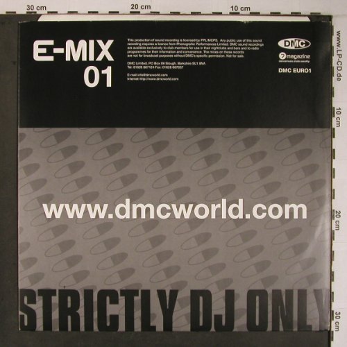 V.A.DMC E-Mix 01: Liquid Love,Robotnico,Hennes&Cold, DMC(EURO1), UK,vg+/m-,  - 12inch - X6648 - 7,50 Euro