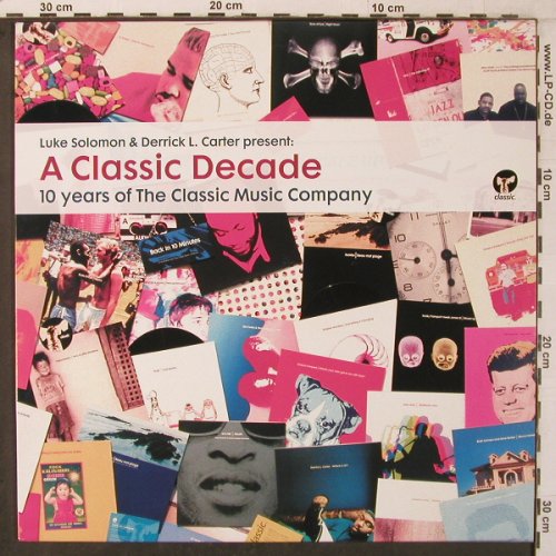 Solomon,Luke & Derrick L.Carter: A Classic Decade, Classic Recordings(CMCLP111), , 2005 - 2LP - X7128 - 19,00 Euro