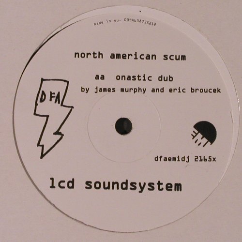 LCD Soundsystem: North American Scum, EMI / DFA (dfaemidj 2165x), EU, 2007 Typ: 12" Best.-Nr.: X7525 Preis: 7,50 Euro