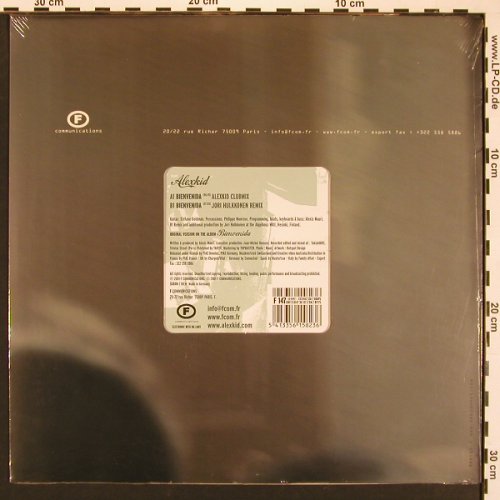 Alexkid: Bienvenida*2, FS-New, F Communications (F 147), D, 2001 Typ: 12" Best.-Nr.: X8312 Preis: 7,50 Euro