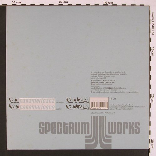 Einzelgänger: Panamericana*2, Spectrum Works (SPEWO 2), D, 1999 Typ: 12" Best.-Nr.: X8461 Preis: 4,00 Euro