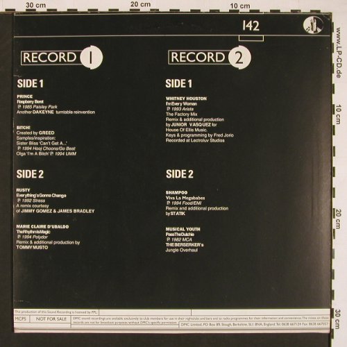 V.A.The Mixes: DMC-Strictly for D.J.s Only, DMC(DMC 142 1/2), EEC,m-vg+,  - 12"*2 - X8472 - 7,50 Euro