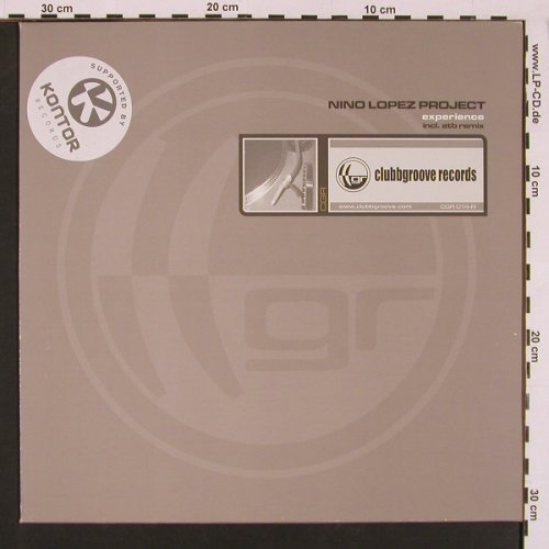 Lopez Project,Nino: Experience*3, atb rmx, Clubgroove Recoords (CGR 014-R), D, 2001 Typ: 12" Best.-Nr.: X8656 Preis: 5,00 Euro