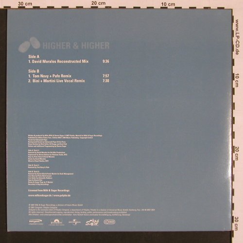 Milk&Sugar: Higher and Higher, *3, Zeitgeist(), D, 2001 - 12inch - X8669 - 3,00 Euro
