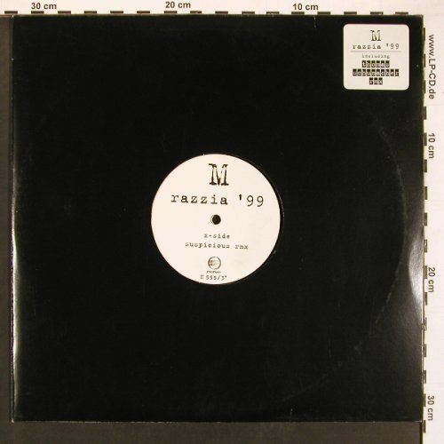 M: Razzia '99*6, Thomas Schumacher rmx, Nerve (N 555), D, 1999 Typ: 12"*2 Best.-Nr.: X9205 Preis: 4,00 Euro